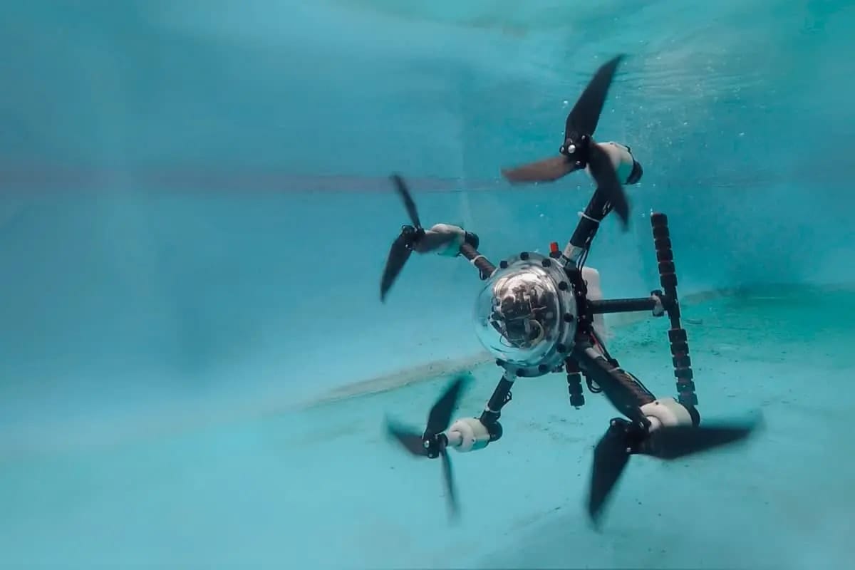 TJ-FlyingFish: China’s Revolutionary Drone That Can Fly and Swim