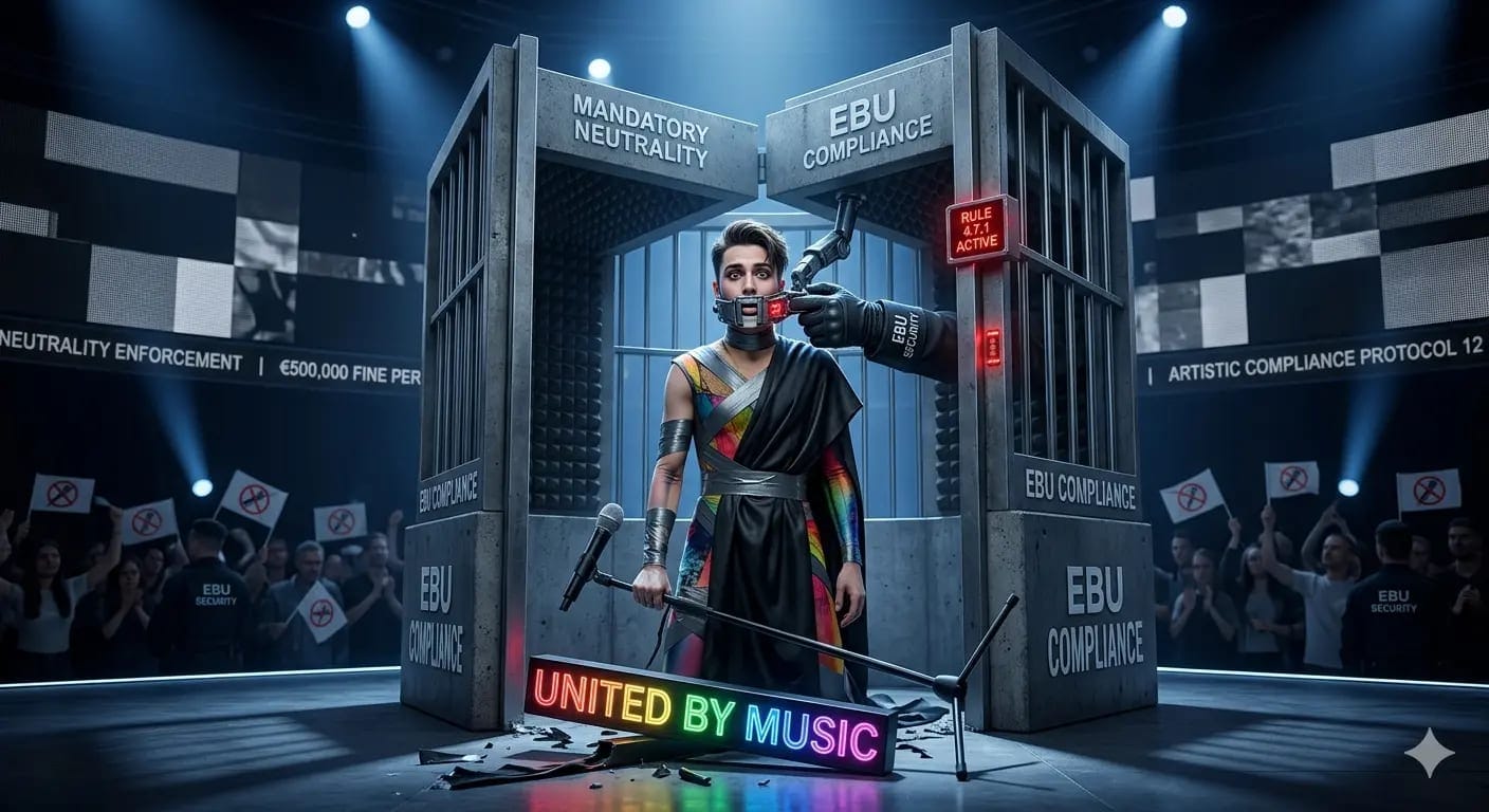 The Death of "United by Music"? EBU Imposes Draconian Neutrality After Eurovision’s Historic Crises