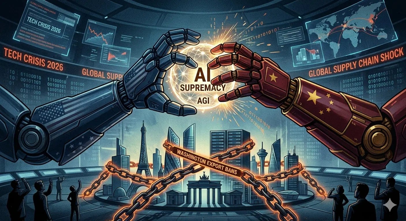 The Last Mile of AGI: US Builds the Frontier While China Deploys, Leaving Europe in Regulatory Limbo