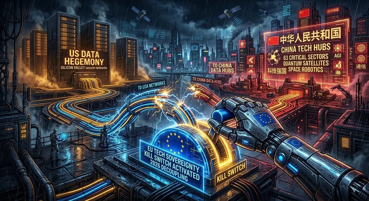 The Great Tech Decoupling: EU Deploys 'Kill Switch' Defenses as China Readies Counter-Sanctions