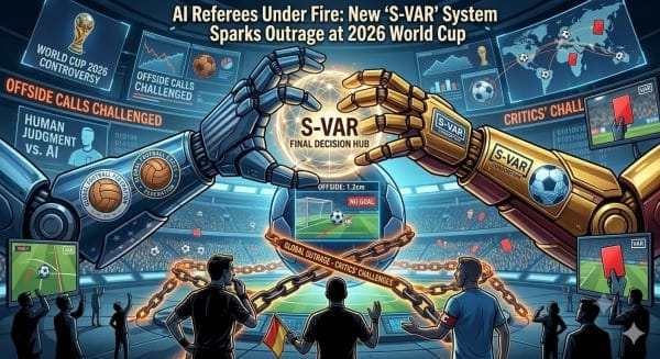 AI Referees Under Fire: New 'S-VAR' System Sparks Outrage at 2026 World Cup